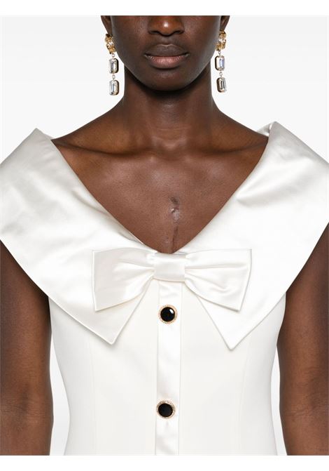 Abito corto con spalle scoperte in bianco Alessandra Rich - donna ALESSANDRA RICH | FABX3898F24640822